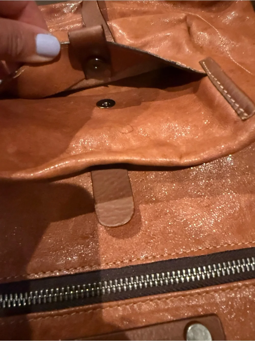 Women’s | Men’s Leather Messenger Crossbody Bag Multiple Compartments